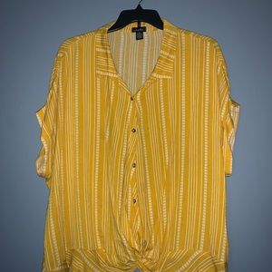 Yellow Striped Shirt
